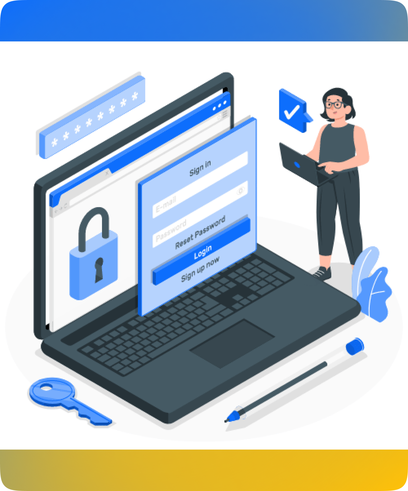Login Illustration
